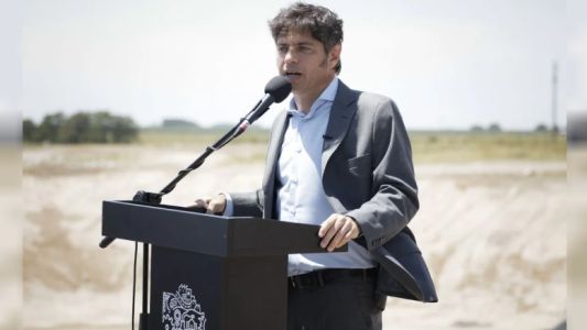 “Estamos a la espera”: Kicillof se mostró expectante por un anuncio sobre retenciones y criticó a Milei