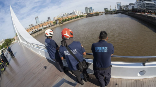Puerto Madero: hallaron un cuerpo en el Río de la Plata