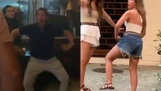 Polémico video del papá de Agostina: recreó los gestos de su hija y afirmó ser "un narco privado"