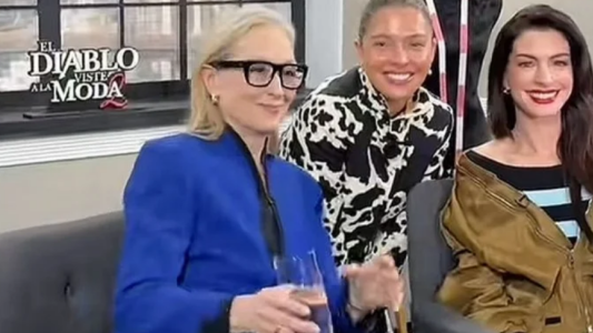 "Mentí": la arriesgada jugada de Sofía Gonet para entrevistar a Meryl Streep y Anne Hathaway en México