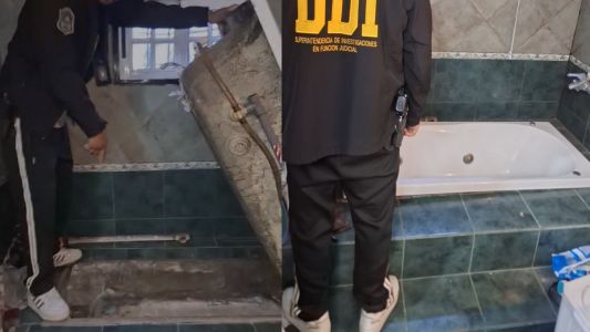 San Martín: acusado de entraderas fue hallado escondido debajo de un jacuzzi