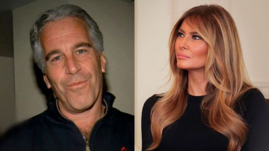 Melania Trump pidió que dejen de relacionarla con el caso de Jeffrey Epstein