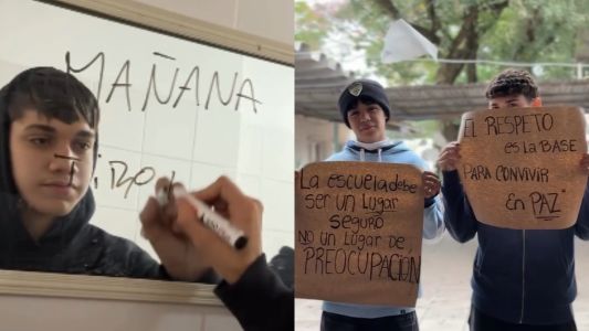 Irónico y emotivo: el valiente video de una promo '26 para concientizar sobre las amenazas de tiroteo