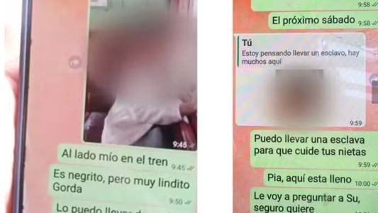 Un nuevo argentino detenido por racismo en Brasil: los indignantes chats contra un niño de siete años