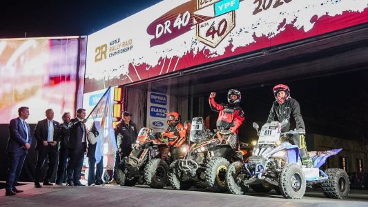 La largada del Desafío Ruta 40 contó con la presencia del Automóvil Club Argentino