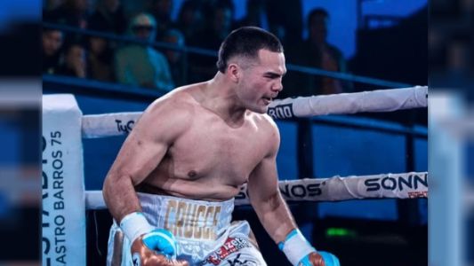 Historia en el boxeo argentino: Karim Crucce superó a Ringo Bonavena y es el campeón pesado más joven de la historia