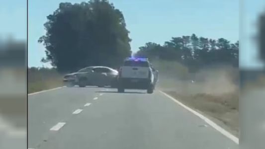 Persecución, choque y tiros en Junín: un sospechoso fue detenido tras intentar escapar de la Policía