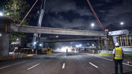 Cambia el sentido de una calle junto al Monumental y dan por inaugurada la primera etapa del Puente Labruna