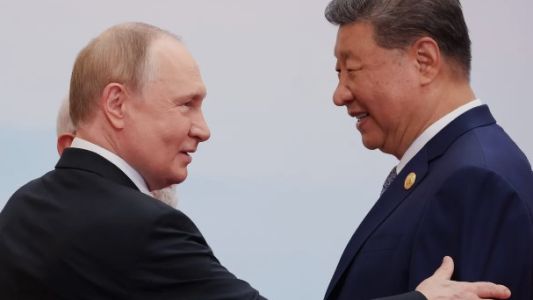Putin llegó a Pekín e inicia su visita de Estado a China
