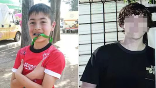 Gino vuelve a clases en San Cristóbal: marcharon para pedir justicia