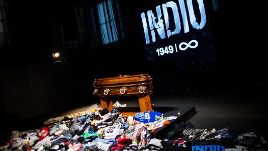 Una multitud le da el último adiós al 'Indio' Solari