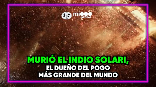 Murió el Indio Solari, el dueño del pogo más grande del mundo - #Mansión247