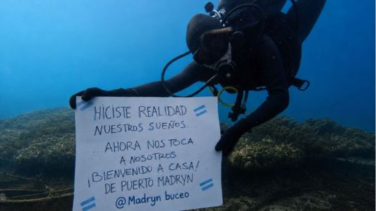 #ElHogarDel10: Puerto Madryn le responde a Messi desde la Patagonia