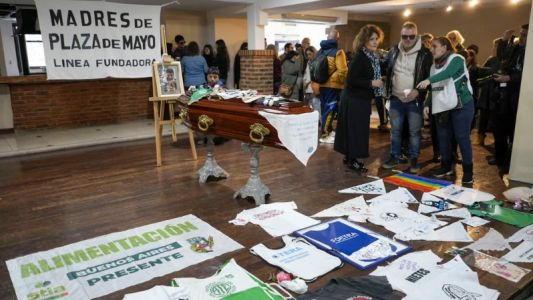 La despedida de Taty Almeida reunió a referentes políticos, sindicales y de derechos humanos