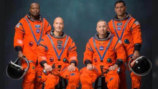 Tres estadounidenses y un italiano: presentan a la tripulación de la misión Artemis III que se lanzará en 2027