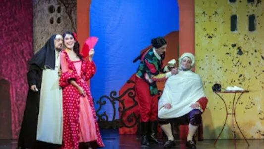 Disparatada versión de "El Barbero de Sevilla" para toda la familia en Ciudad Cultural Konex