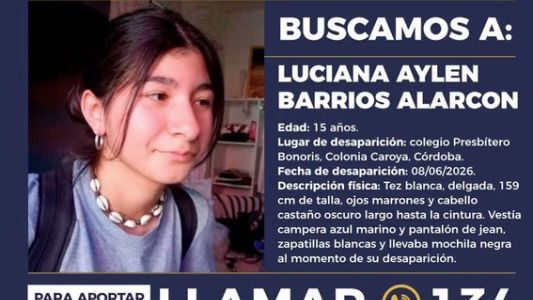 Quinteros confirmó que Luciana fue encontrada "sana y salva"