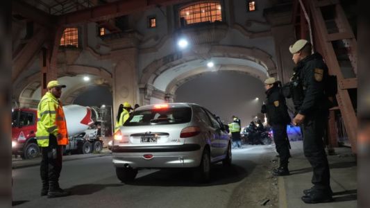 “Operación Muro": la Ciudad blinda sus accesos en un mega despliegue relámpago sobre General Paz y puentes del Riachuelo