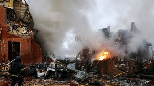 Putin lanzó un ataque a gran escala contra Ucrania: al menos 18 muertos y más de 100 heridos