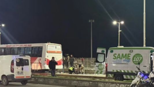 Tragedia en Mar del Plata: un colectivo perdió el control, terminó arriba de la vereda y mató a un peatón