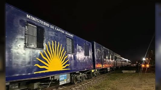 Chaco: descarriló un tren sanitario por el mal estado de las vías
