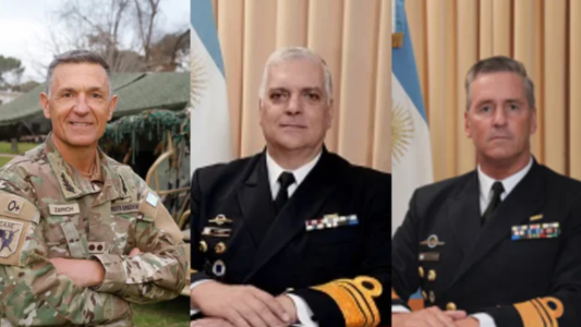 El Ejecutivo realizó cambios en las Fuerzas Armadas