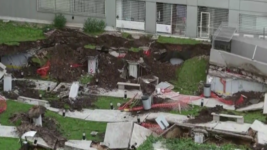Derrumbe en Parque Patricios: hay 300 familias evacuadas