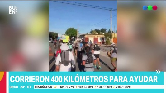 385 kilómetros de solidaridad: Unieron La Plata con Mar del Plata para ayudar a 9 instituciones