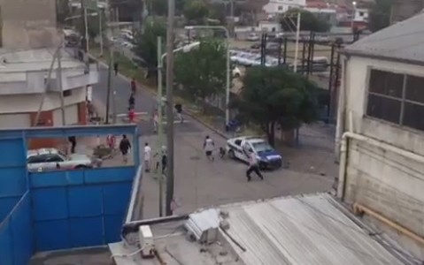 Video: los incidentes en Arsenal-Aldosivi