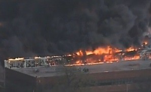 Brutal incendio en Estados Unidos