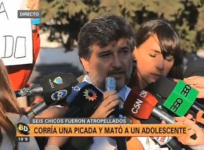 Cuatro jóvenes continúan internados al ser atropellados en Haedo