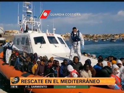 Rescate en el Mediterráneo