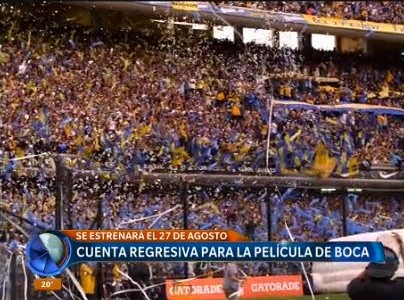 Cuenta regresiva para la película de Boca