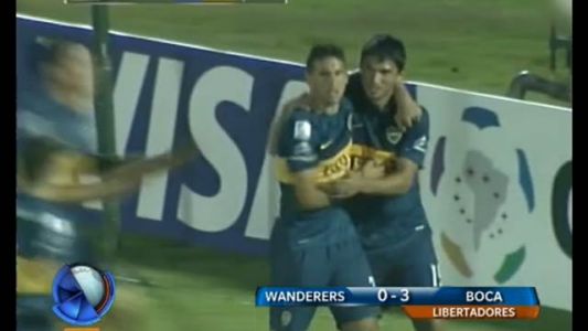 Boca goleó en Uruguay y mantiene el puntaje ideal en la Copa