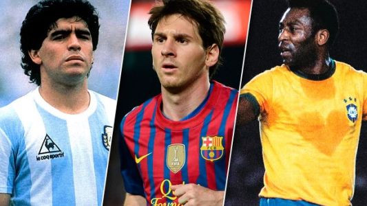 Para Pelé, Messi y Maradona son una "copia"