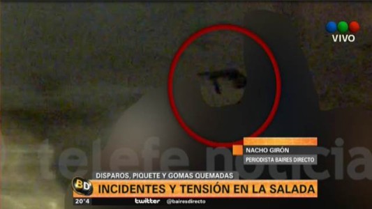 Madrugada de tensión, piquetes e incidentes en la Salada