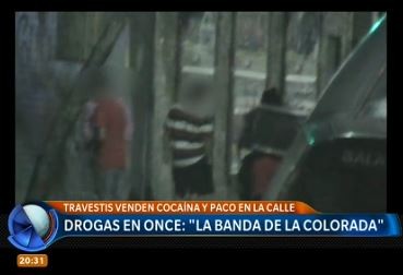 Drogas en Once: cayó "la banda de la colorada"