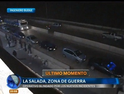 Más tensión en La Salada: hay corridas y tiros