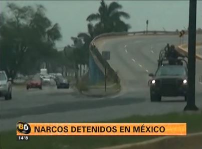 Detienen a otros 9 presuntos narcos tras unos tiroteos en México