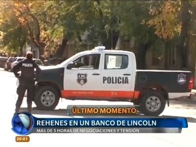 Terminó la toma de rehenes en Lincoln