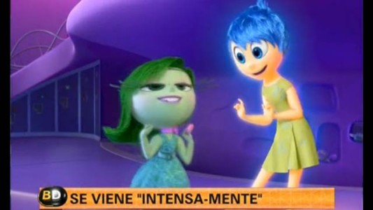 Revelan un tráiler de Intensa-mente, de Pixar