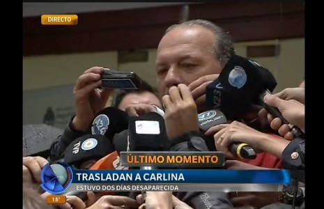 Apareció Carlina, la palabra del ministro de Seguridad Sergio Berni