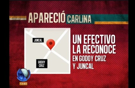 Carlina: reconstruimos su desaparición y localización