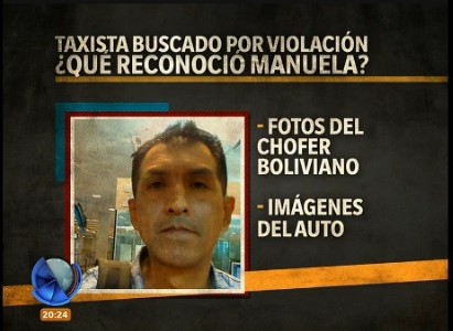 Manuela reconoció al taxista