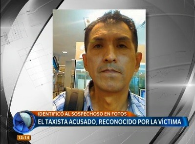 Reconocieron al taxista acusado de violador y ofrecen recompensa