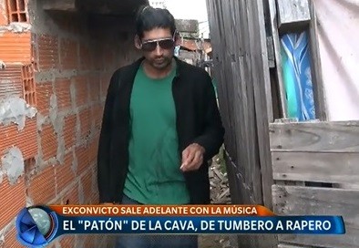 El "Patón" de Villa La Cava: de tumbero a rapero