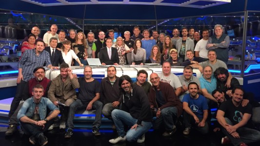 El primero de mayo en Telefe Noticias