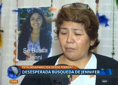 Desesperada búsqueda de Jennifer