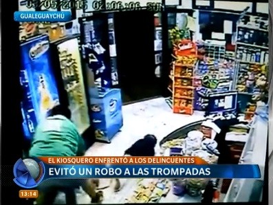 Gualeguaychú: evitó un robo a trompadas