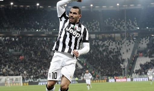 Tevez le dio la victoria a Juventus ante Real Madrid